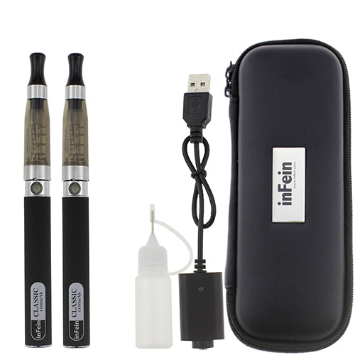 inFein CLASSIC Double Zip Kit Electronic Cigarette 650/1100mah E Start Ecigg24.com inFein CLASSIC Double Zip Kit Electronic Cigarette 650/1100mah E Start Ecigg24.com