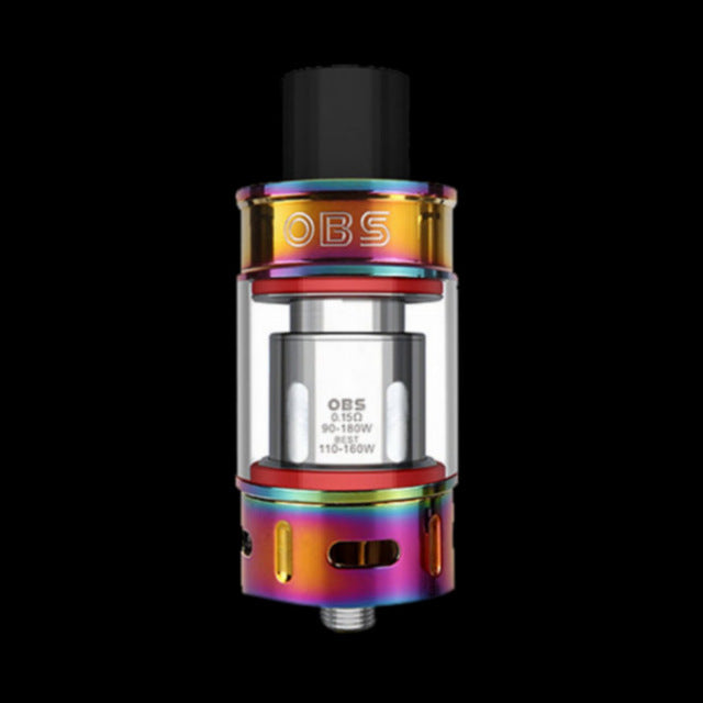 Original OBS V Tank 6ml Capacity OBS Vtank Atomizer Side Filling with V Tank V4 V8 V12 OCC coil E Cigarette suit Smok TFV8 Coil