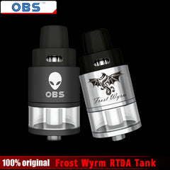 OBS Frost Wyrm RTDA Tank Rebuildable Dripping RDA 3.3ml Top Airflow Side-filling Atomizer E Cigarette Vaporizer Clearomizer