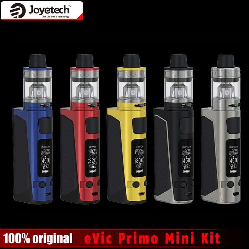 Joyetech eVic Primo Mini with ProCore Aries Atomizer E cigarette Primo mini Box MOD Vape Kit No 18650 Battery vs eVic Primo