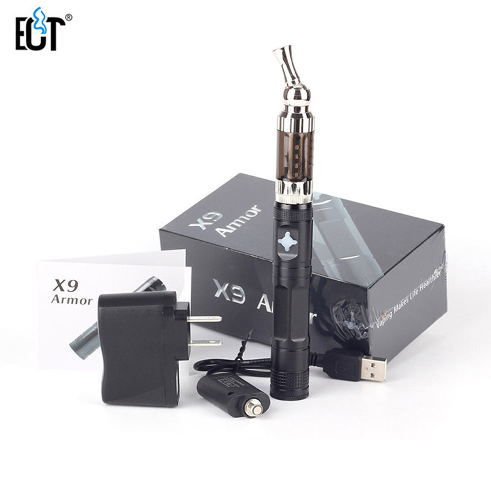 X9 Electronic Cigarette IC30S Atomizer Clearomizer With X9 Battery 1300mAh E Cig Variable Voltage Starter Kit E Cigarettes