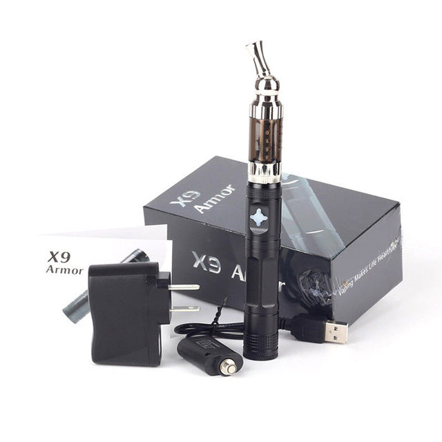 X9 Electronic Cigarette IC30S Atomizer Clearomizer With X9 Battery 1300mAh E Cig Variable Voltage Starter Kit E Cigarettes