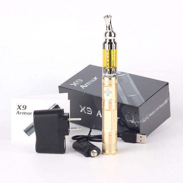 X9 Electronic Cigarette IC30S Atomizer Clearomizer With X9 Battery 1300mAh E Cig Variable Voltage Starter Kit E Cigarettes