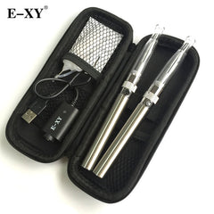 E-XY EGO H2 Double Kit With 2 GS H2 Atomizer 2.0ml 2 eGo Battery Electronic Cigarette Starter Kit E Cig 1100mah  Zipper Case