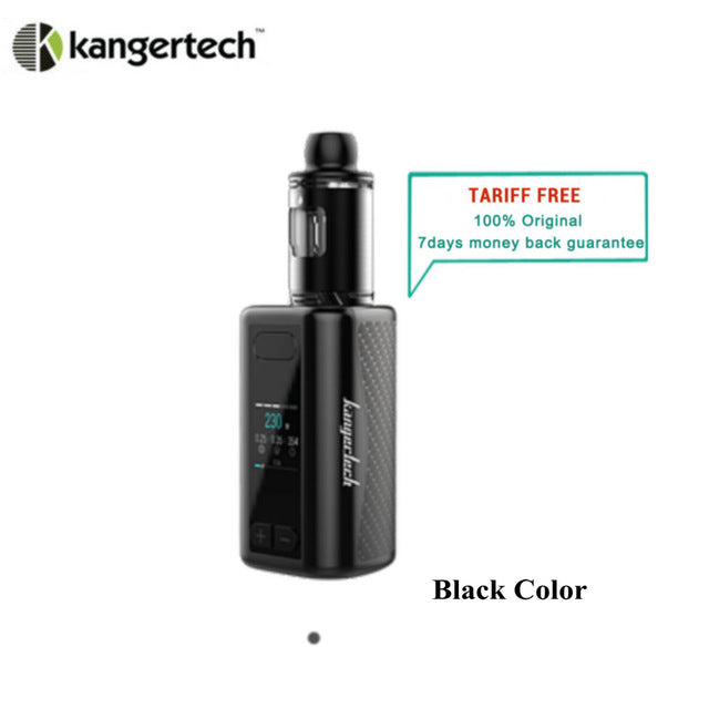 Original Kangertech IKEN Kit 1.54 inch TFT Display Screen 4ml Tank 230W Box Mod Built-in 5100 mAh battery e Cigarette Vape Mod