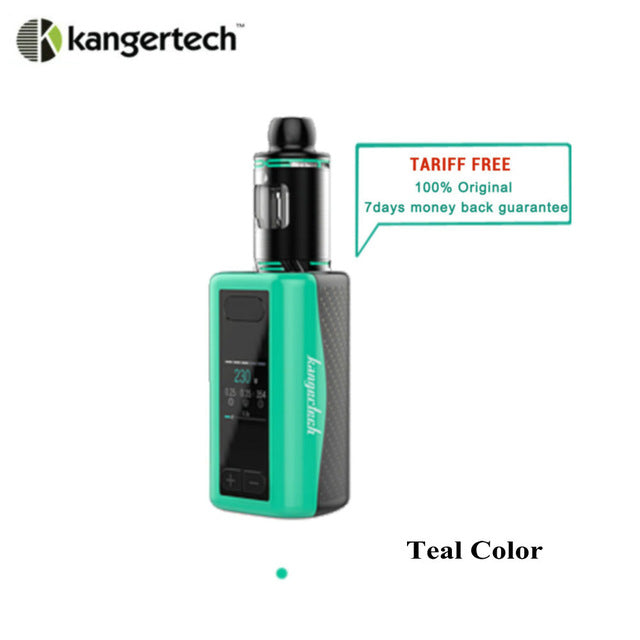 Original Kangertech IKEN Kit 1.54 inch TFT Display Screen 4ml Tank 230W Box Mod Built-in 5100 mAh battery e Cigarette Vape Mod