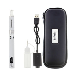 inFein PRO Single Zip Kit Electronic Cigarette 650/1100 mah Starter Kit Colors E Cigarette With Travel Case For Quit Smoking