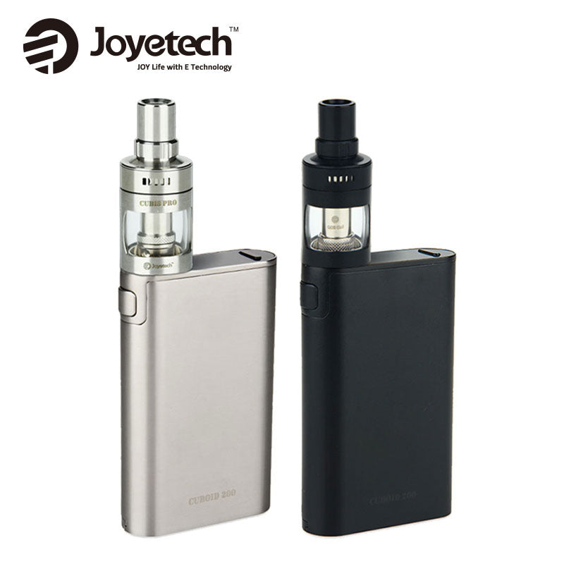 Original Joyetech Cuboid 200W Kit with CUBIS Pro Atomizer 4ml W/Notchcoil 0.25ohm E Cigarette 200W Cuboid TC/VW BOX MOD Vaping